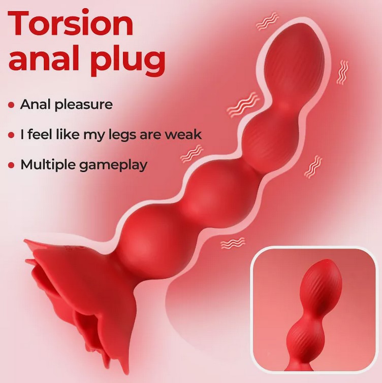 PLUG ANAL ROSA EXOTICA