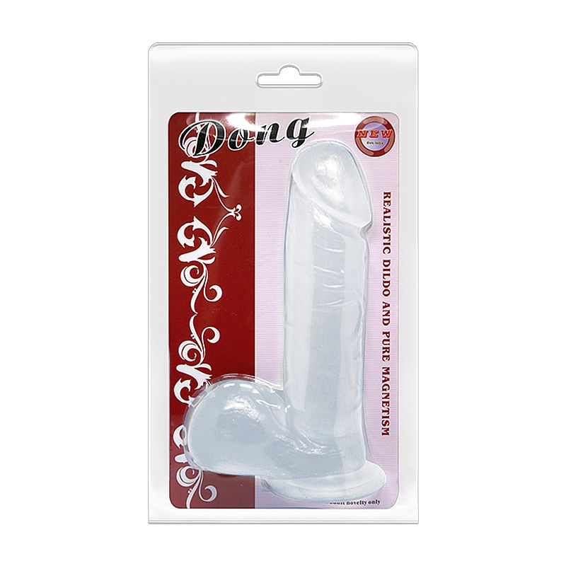 DILDO TRANSPARENTE ♠