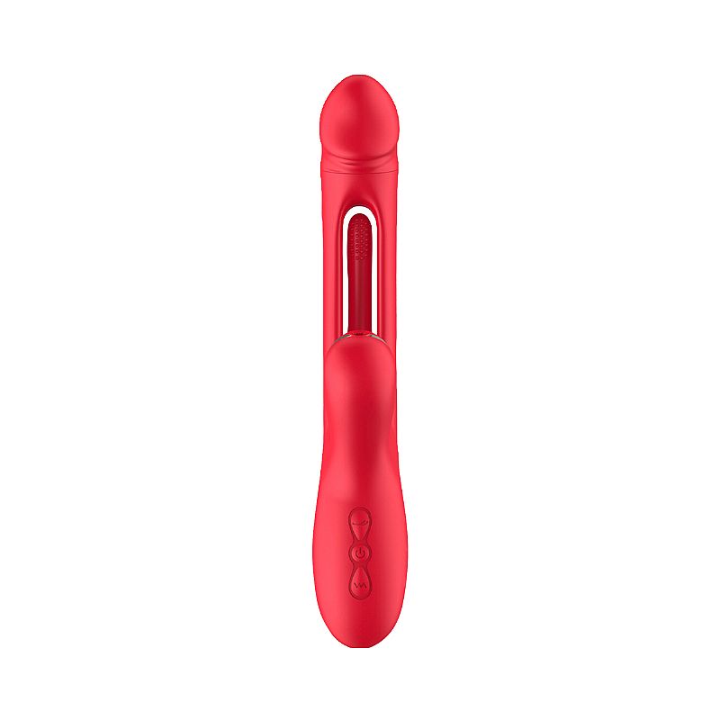 VIBRADOR CON SUCCION Y "FLIP / FLAP"