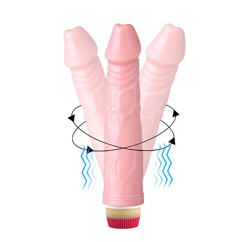 VIBRADOR ROTATIVO PRACTICO ♂♀