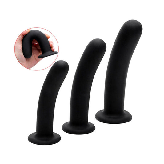 SET DE 3 DILDOS PARA STRAP ON / ARNES